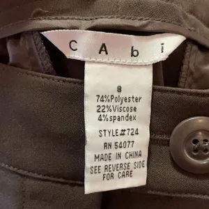 CAbi #724 Brown wide leg trouser pants thumbnail 5