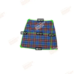 J.CREW Blue Plaid Wool Blend Mini Skirt - Size 2 thumbnail 6