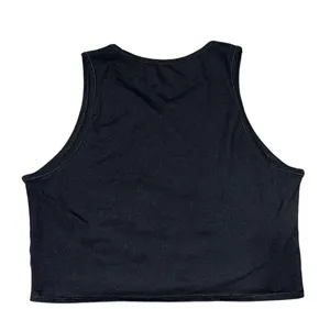 Girlfriend Collective Black Cropped Tank size Medium thumbnail 4