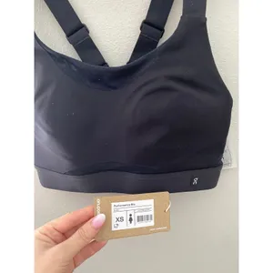New On Cloud Performance Sports Bra Black Size XS High Support Activewear thumbnail 2