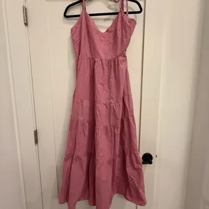 Madewell Pink Maxi Dress thumbnail 4