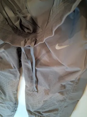 Nike Running Division Gray Athletic Pants Reflective Swoosh Women Size S Pockets thumbnail 3