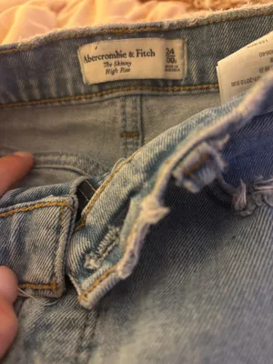 Abercrombie and Fitch High Rise Jeans thumbnail 2