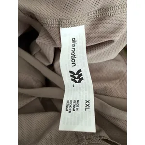 All in Motion Womens XXL Taupe Brown Crisscross‎ Back Active Romper Bodysuit thumbnail 6