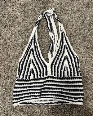 Hollister Knit Halter Top thumbnail 1