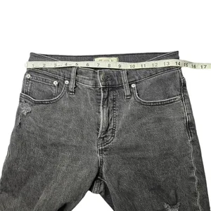 Madewell Black Mid-Rise Perfect‎ Vintage Straight Jean thumbnail 3