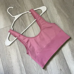 Outdoor Voices Bra longline pullover logo womens Pink (small) workout activewear thumbnail 1