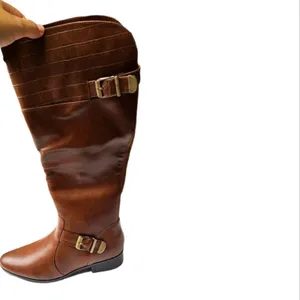 ND Knee High‎ Brown Zip Up Boots Size 6.5 New thumbnail 4