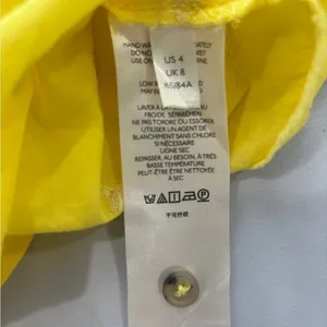 Anthropologie Maeve Yellow Embroidered Shirt‎ thumbnail 10