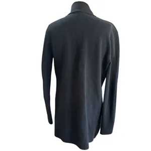 J.Crew Mercantile Knit Blazer Sweater Jacket Black Soft Cotton Size XS Cardigan thumbnail 4