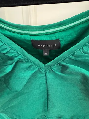 Majorelle Devora Mini Dress in Green Size XS thumbnail 4