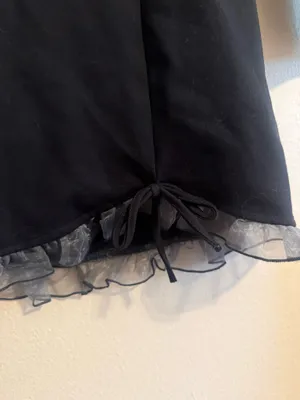 Free People Lucette Mini Dress Black thumbnail 4