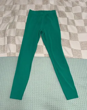 Alo Yoga Ribbed High-Waist 7/8 Blissful Leggings XS thumbnail 1