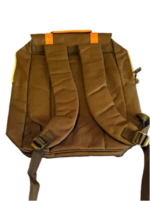 WoWang Waterproof Vintage-Style Backpack One Size Black and Brown thumbnail 5