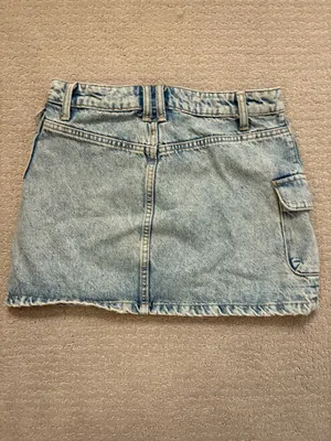 ZARA Denim Mini Skirt thumbnail 2