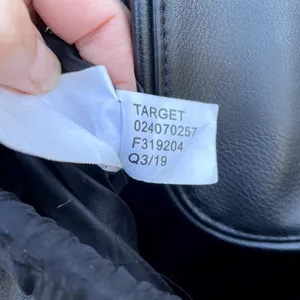 Wild Fable Target Black Faux Leather Backpack Drawstring Flap Closure thumbnail 8