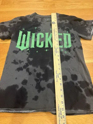 Wicked Size Small (S) Wicked Graphic Tee with Tie Dye Pattern thumbnail 4