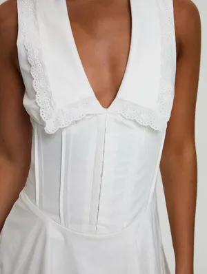 Princess Polly White Mini Dress thumbnail 4