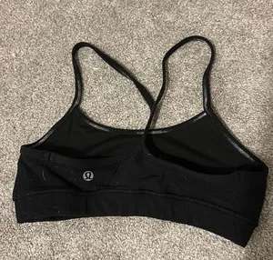 Lululemon Black Active Racerback Sports Bra thumbnail 2