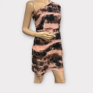 Molly Bracken Premium Brown‎ Ice Maiden One Shoulder Cocktail Dress thumbnail 2