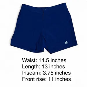 Adidas Women's Woven Swim Shorts - Royal Blue - Size Small thumbnail 2