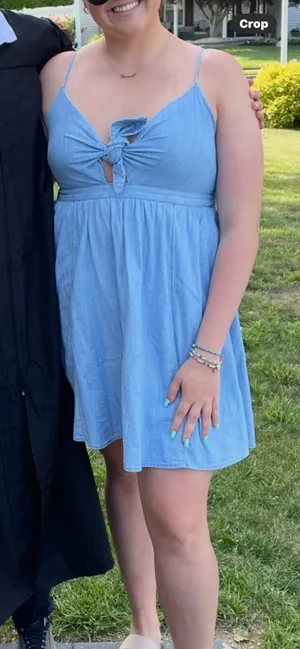 Old Navy Denim sundress thumbnail 1