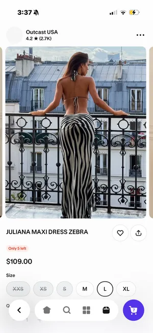 Juliana maxi dress outcast thumbnail 2