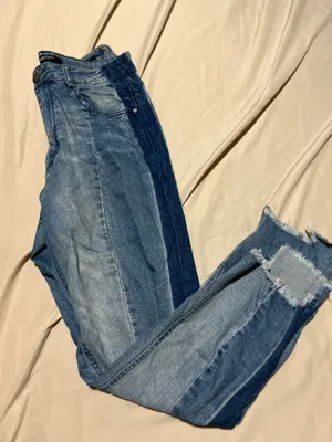 Multi colored jeans thumbnail 1
