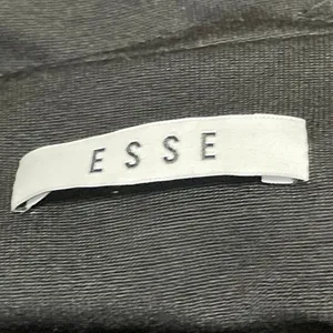 ESSE Black Strapless Tube Bandeau Sleeveless A Line Pleated Maxi Dress Size 8 thumbnail 4
