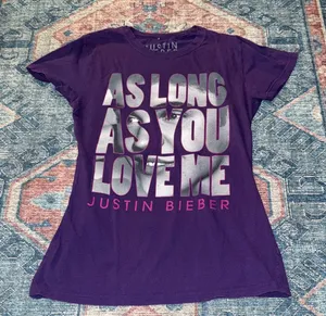 Justin Bieber “As Long As You Love Me” Purpose Tour Shirt thumbnail 1