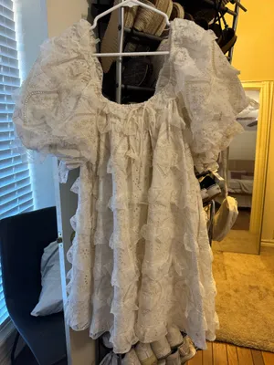 Zoco Boutique Dress White Size M thumbnail 2