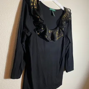 Vintage Lauren Ralph Lauren Black Top thumbnail 4