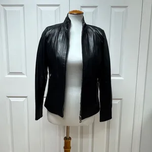 Fairytale‎ Leather Mallorca Genuine Leather Black Jacket. Size M. thumbnail 4