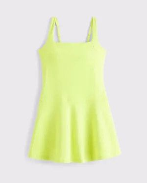 Abercrombie YPB sculptLUX Drop-Waist Mini Dress thumbnail 2