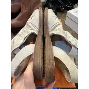 Miz Mooz Women Leather Ankle Strap Sandals -Fifi Size 41 US 9.5 Wide Linen‎ thumbnail 5