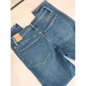 Madewell NWT Stovepipe Jeans Womens 28 High Rise Straight Leg Light Wash Denim thumbnail 7