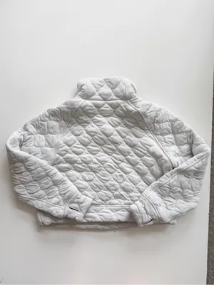 lululemon Scuba Oversized Quilted Half Zip Sweatshirt Size XS/S thumbnail 9