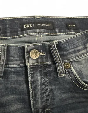 BKE Buckle Jeans Jake Straight Leg Blue thumbnail 4