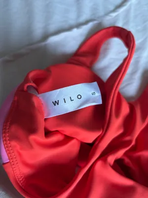 Orange and Pink Wilo Sports Bra thumbnail 4
