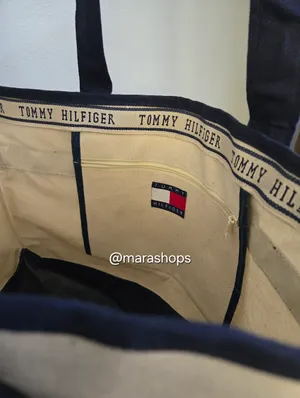 Vintage Tommy Hilfilger Canvas Tote Bag thumbnail 6