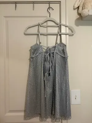For Love & Lemons Glitter Slip Dress thumbnail 3
