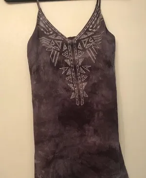 Gray Mini dress. TCEC Size Medium thumbnail 1