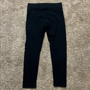 Aerie Women’s Black Hi‎ Rise Leggings Large thumbnail 4