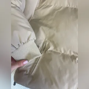 SOFT TAN PUFFER JACKET SMALL thumbnail 6