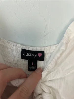 Justify White Tie-Front Maxi Sundress thumbnail 2