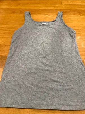 Duluth trading company women’s gray tank top size medium . thumbnail 1