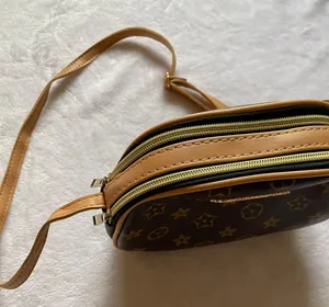 Fashion Mini Fringe Crossbody Bag Brown thumbnail 4