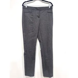 Amanda & Chelsea Womens Size 8 Plaid Straight Leg Career Pants‎ Gray Black thumbnail 3