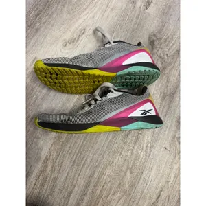 Reebok‎ Nano X1 Grit cross-training White/Black/Pursuit Pink Size 7.5 thumbnail 5