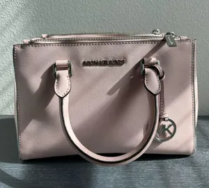 Michael Kors Pink Satchel Handbag thumbnail 1